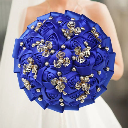 Prom Bouquet Luxury Gorgeous Wedding Bridal Bouquet Elegant Pearl