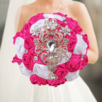 Prom Bouquet Luxury Gorgeous Wedding Bridal Bouquet Elegant Pearl