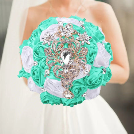 Prom Bouquet Luxury Gorgeous Wedding Bridal Bouquet Elegant Pearl
