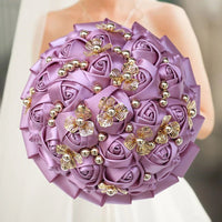 Prom Bouquet Luxury Gorgeous Wedding Bridal Bouquet Elegant Pearl