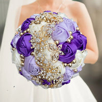 Prom Bouquet Luxury Gorgeous Wedding Bridal Bouquet Elegant Pearl - Lusy Store LLC