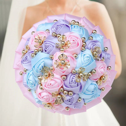 Prom Bouquet Luxury Gorgeous Wedding Bridal Bouquet Elegant Pearl