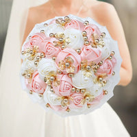Prom Bouquet Luxury Gorgeous Wedding Bridal Bouquet Elegant Pearl
