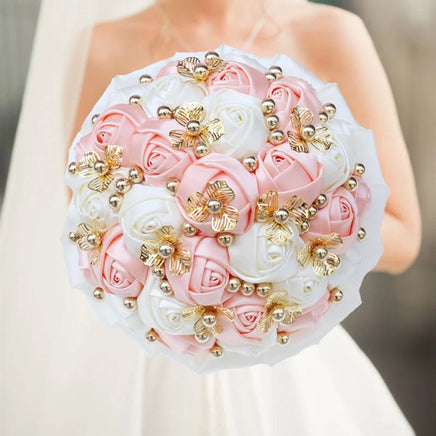 Prom Bouquet Luxury Gorgeous Wedding Bridal Bouquet Elegant Pearl