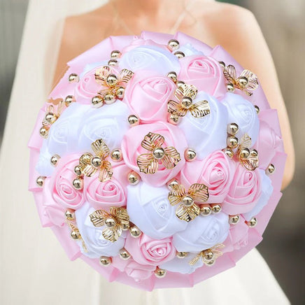 Prom Bouquet Luxury Gorgeous Wedding Bridal Bouquet Elegant Pearl