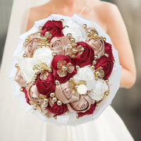 Prom Bouquet Luxury Gorgeous Wedding Bridal Bouquet Elegant Pearl