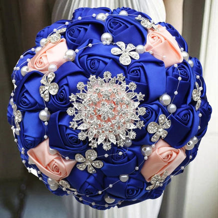 Prom Bouquet Luxury With Pearl For Wedding Party G7