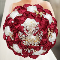 Prom Bouquet Luxury With Pearl For Wedding Party - Lusy Store LLC