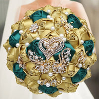 Prom Bouquet Luxury With Pearl For Wedding Party