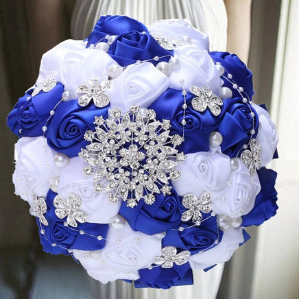 Prom Bouquet Luxury With Pearl For Wedding Party - Lusy Store LLC