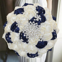 Prom Bouquet Luxury With Pearl For Wedding Party - Lusy Store LLC