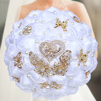 Prom Bouquet Luxury With Pearl For Wedding Party