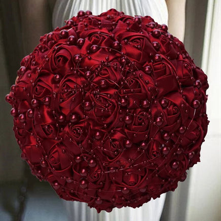 Prom Bouquet Luxury With Pearl For Wedding Party