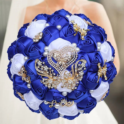 Prom Bouquet Luxury With Pearl For Wedding Party G19