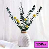 Prom bouquet real natural dried flower bouquet small reed rabbit tail grass Bouquet-1