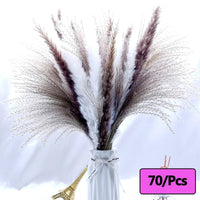 Prom bouquet real natural dried flower bouquet small reed rabbit tail grass - Lusy Store LLC