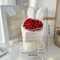 Prom Bouquet Rose Soap Flower Graduation Flower Gifts Decor