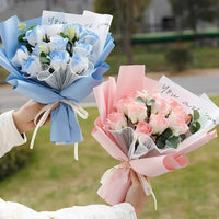 Prom Bouquet Rose Soap Flower Graduation Flower Gifts Decor