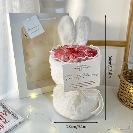 Prom Bouquet Rose Soap Flower Graduation Flower Gifts Decor