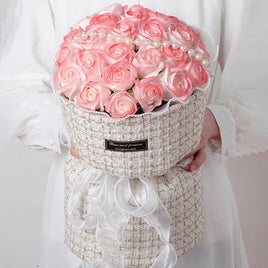 Prom Bouquet Rose Soap Flower Graduation Flower Gifts Decor