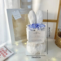 Prom Bouquet Rose Soap Flower Graduation Flower Gifts Decor