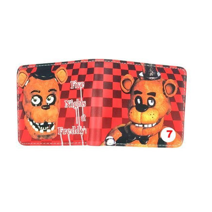 Purse wallets Kingdom Hearts Five Nights at Freddy's Undertale kids popular money card holder zipper - Lusy Store