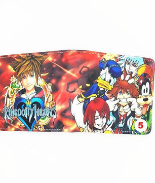 Purse wallets Kingdom Hearts Five Nights at Freddy's Undertale kids popular money card holder zipper - Lusy Store