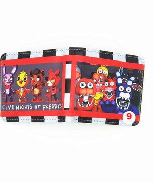 Purse wallets Kingdom Hearts Five Nights at Freddy's Undertale kids popular money card holder zipper - Lusy Store
