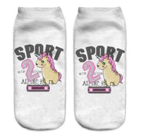 Pusheen Love Women Socks Cute 3D Printed - Lusy Store