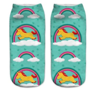 Pusheen Love Women Socks Cute 3D Printed - Lusy Store