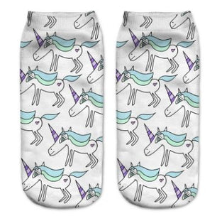 Pusheen Love Women Socks Cute 3D Printed - Lusy Store