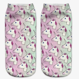 Pusheen Love Women Socks Cute 3D Printed - Lusy Store
