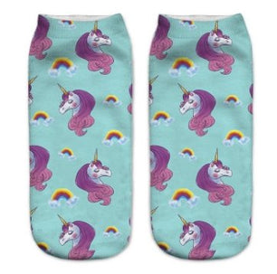 Pusheen Love Women Socks Cute 3D Printed - Lusy Store