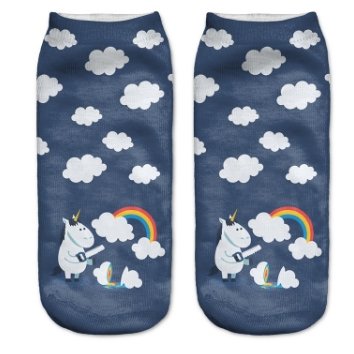 Pusheen Love Women Socks Cute 3D Printed - Lusy Store