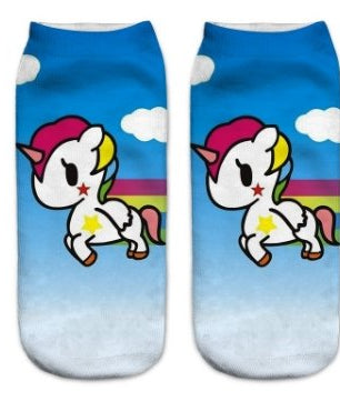 Pusheen Love Women Socks Cute 3D Printed - Lusy Store