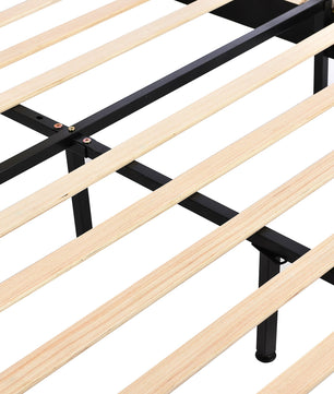 Queen Bed PU Platform Bed Upholstered Storage Bed F399 - Lusy Store