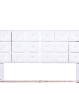 Queen Bed PU Platform Bed Upholstered Storage Bed F399 - Lusy Store