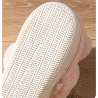 Rabbit Slippers Women Non-Slip Soft Warm House Shoes Men Ladies Indoor Bedroom Couples Cartoon - Lusy Store LLC