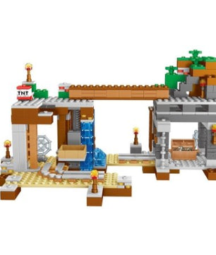 Reston Fortress MY WORLD Compatible Lego Minecraft Figures Building Blocks Bricks - Lusy Store