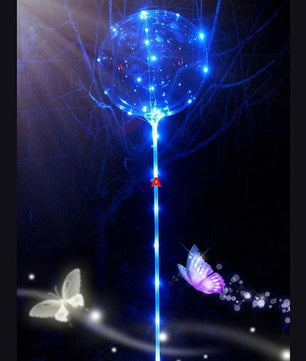 Reusable Luminous Led Balloon Transparent Round Bubble Decoration Party Wedding - Lusy Store