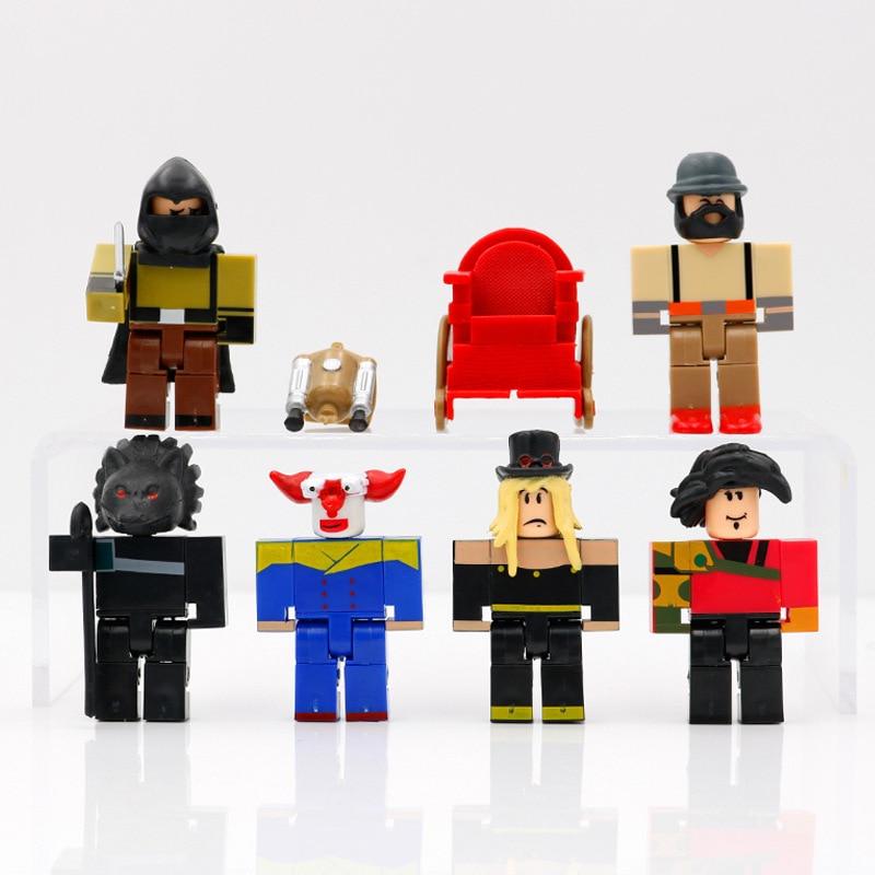 Roblox Toys Night of The Werewolf Six Figure Pack PVC Suite Dolls Model Gift For Boys - Lusy Store