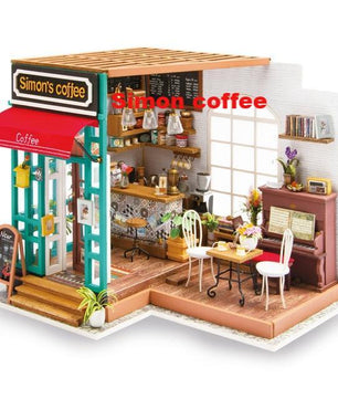 Robotime 15 Types DIY Wooden Home Decoration Garden Figurine Miniature Accessories House Fairy Valentine Day Gift - Lusy Store