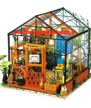 Robotime 15 Types DIY Wooden Home Decoration Garden Figurine Miniature Accessories House Fairy Valentine Day Gift - Lusy Store