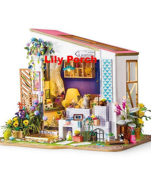 Robotime 15 Types DIY Wooden Home Decoration Garden Figurine Miniature Accessories House Fairy Valentine Day Gift - Lusy Store