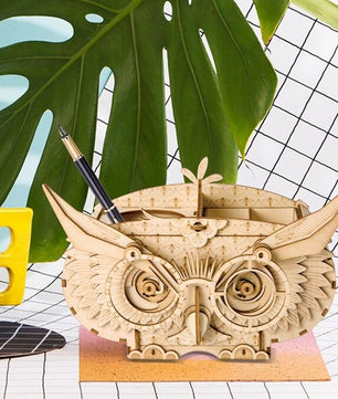 Robotime DIY 3D Wooden Owl Puzzle Game Gift - Lusy Store