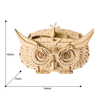 Robotime DIY 3D Wooden Owl Puzzle Game Gift - Lusy Store