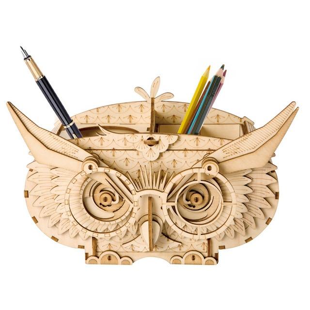 Robotime DIY 3D Wooden Owl Puzzle Game Gift - Lusy Store