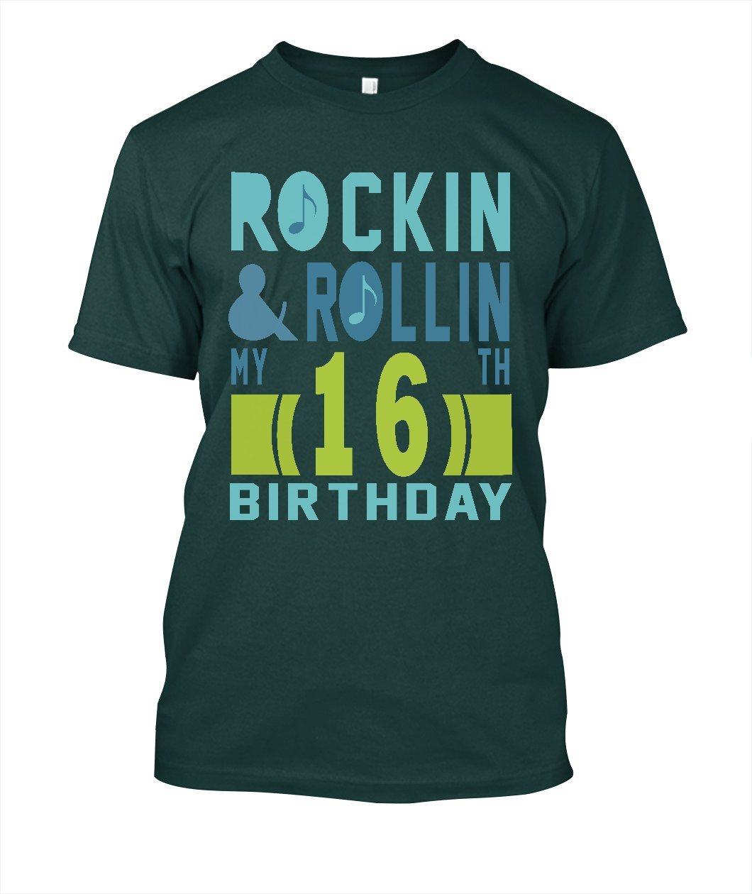 ROCKIN AND ROLLIN MY 16 BIRTHDAY Tshirt - Lusy Store