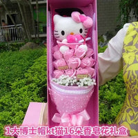 Sanrio bouquet cartoon cinnamoroll melody kuromi with graduation hats Hello Kitty 60 AA