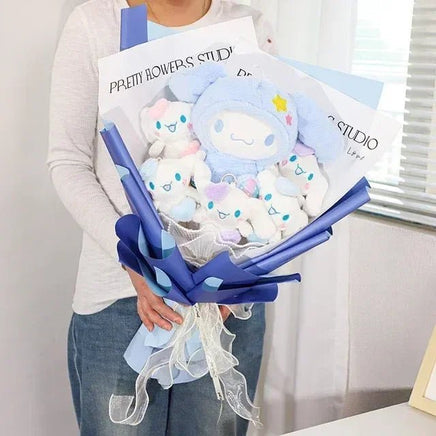 Sanrio bouquet cartoon cinnamoroll melody kuromi with graduation hats Cinnamoroll 9